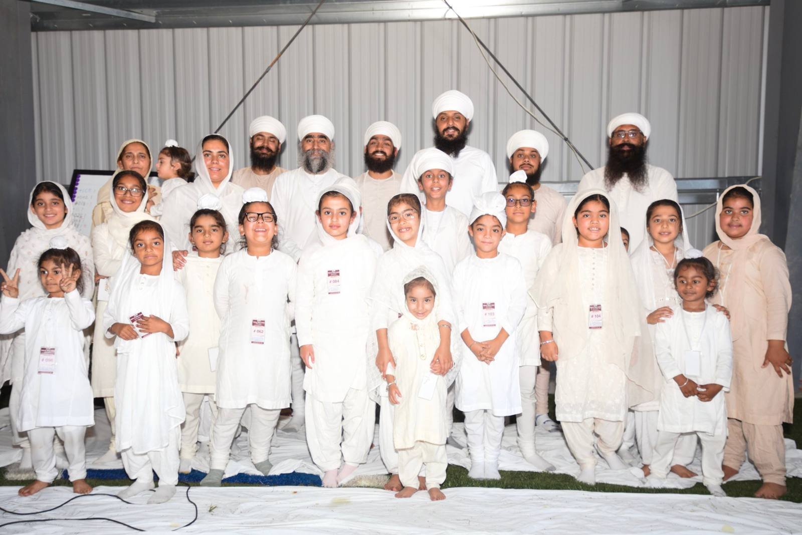 Gurmat class group photo
